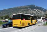 (265'709) - Jaggi, Kippel - Nr. 30/VS 55'471/PID 11'124 - Iveco am 16. August 2024 beim Bahnhof Gampel-Steg