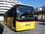 Iveco/862723/266521---autotour-visp---vs (266'521) - Autotour, Visp - VS 63'800/PID 11'742 - Iveco am 1. September 2024 beim Bahnhof Visp