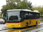 Iveco/865215/267643---carpostal-ouest---vd (267'643) - CarPostal Ouest - VD 549'173/PID 11'973 - Iveco am 1. Oktober 2024 beim Bahnhof Yverdon