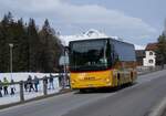 (272'394) - Gaudenz, Andeer - GR 163'713/PID 11'242 - Iveco (ex Mark, Andeer) am 22. Februar 2025 in Lantsch/Lenz, Biathlon-WM