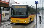 (280'099) - PostAuto Graubnden - GR 167'949/PID 12'013 - Iveco (ex Nr. 7) am 9. September 2025 beim Bahnhof Ilanz