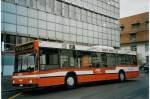 (072'734) - AAR bus+bahn, Aarau - Nr. 152/AG 8452 - MAN am 27. November 2004 beim Bahnhof Aarau