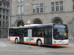 (154'201) - Regiobus, Gossau - Nr. 28/SG 356'028 - MAN am 20. August 2014 beim Bahnhof St. Gallen
