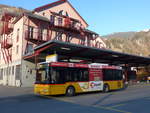 (203'054) - PostAuto Bern - BE 614'040 - MAN/Gppel (ex AVG Meiringen Nr. 72) am 23. Mrz 2019 in Meiringen, Postautostation