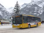 (223'160) - Grindelwaldbus, Grindelwald - Nr. 19/BE 363'305 - MAN/Gppel am 27. Dezember 2020 beim Bahnhof Grindelwald