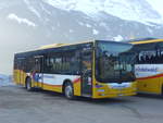 (223'830) - Grindelwaldbus, Grindelwald - Nr. 18/BE 382'871 - MAN/Gppel am 28. Februar 2021 beim Bahnhof Grindelwald