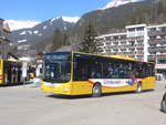 (223'853) - Grindelwaldbus, Grindelwald - Nr. 12/BE 356'085 - MAN am 28. Februar 2021 beim Bahnhof Grindelwald