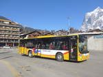 MAN/729537/223888---grindelwaldbus-grindelwald---nr (223'888) - Grindelwaldbus, Grindelwald - Nr. 14/BE 202'568 - MAN/Gppel am 28. Februar 2021 beim Bahnhof Grindelwald