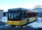 (231'153) - TPC Aigle - Nr. CP14/VS 205'620 - MAN (ex MOB Montreux) am 12. Dezember 2021 in Collombey, Garage