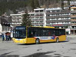 (232'834) - Grindelwaldbus, Grindelwald - Nr. 12/BE 356'085 - MAN am 13. Februar 2022 beim Bahnhof Grindelwald