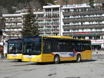 (232'835) - Grindelwaldbus, Grindelwald - Nr. 20/BE 349'361 - MAN/Gppel am 13. Februar 2022 beim Bahnhof Grindelwald