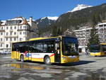 (232'840) - Grindelwaldbus, Grindelwald - Nr. 24/BE 364'408 - MAN/Gppel am 13. Februar 2022 beim Bahnhof Grindelwald