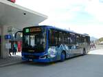 (241'081) - Engadin Bus, St. Moritz - Nr. 103/GR 100'103 - MAN am 12. Oktober 2022 beim Bahnhof St. Moritz 