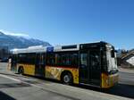 (246'129) - PostAuto Zentralschweiz - Nr. 5/OW 10'002/PID 10'266 - MAN (ex Dillier, Sarnen Nr. 5) am 16. Februar 2023 beim Bahnhof Sarnen