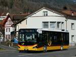 (246'139) - PostAuto Zentralschweiz - Nr. 7/OW 10'040/PID 11'414 - MAN am 16. Februar 2023 beim Bahnhof Sarnen
