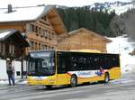 (246'251) - Grindelwaldbus, Grindelwald - Nr. 12/BE 356'085 - MAN am 17. Februar 2023 in Grindelwald, Oberer Gletscher