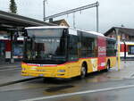 (247'576) - PostAuto Zentralschweiz - Nr. 504/OW 10'004/PID 10'777 - MAN (ex Nr. 10; ex Dillier, Sarnen Nr. 10) am 24. Mrz 2023 beim Bahnhof Sarnen