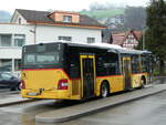 (247'577) - PostAuto Zentralschweiz - Nr. 504/OW 10'004/PID 10'777 - MAN (ex Nr. 10; ex Dillier, Sarnen Nr. 10) am 24. Mrz 2023 beim Bahnhof Sarnen