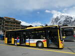 MAN/811539/248847---grindelwaldbus-grindelwald---nr (248'847) - Grindelwaldbus, Grindelwald - Nr. 23/BE 70'397 - MAN am 18. April 2023 beim Bahnhof Grindelwald
