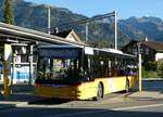(256'522) - PostAuto Zentralschweiz - Nr. 512/OW 10'601/PID 10'591 - MAN (ex Nr. 1; ex Dillier, Sarnen Nr. 1) am 28. Oktober 2023 beim Bahnhof Sarnen