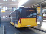 (258'055) - PostAuto Bern - BE 653'384/PID 12'063 - MAN am 1. Januar 2024 beim Bahnhof Spiez