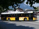 (265'055) - PostAuto Zentralschweiz - Nr. 505/OW 10'023/PID 10'267 - MAN (ex Nr. 4; ex Dillier, Sarnen Nr. 4) am 27. Juli 2024 beim Bahnhof Sarnen