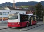 (269'974) - PostAuto Zentralschweiz - Nr. 530/OW 26'301/PID 12'338 - MAN (ex A-Wien) am 17. Dezember 2024 beim Bahnhof Sarnen