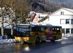 (270'236) - PostAuto Zentralschweiz - Nr. 504/OW 10'004/PID 10'777 - MAN (ex Nr. 10; ex Dillier, Sarnen Nr. 10) am 25. Dezember 2024 beim Bahnhof Sarnen