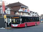 (270'749) - PostAuto Bern - BE 403'166/PID 12'336 - MAN (ex Dr. Richard, A-Wien Nr. 1411) am 7. Januar 2025 beim Bahnhof Interlaken Ost