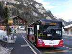 (271'425) - PostAuto Zentralschweiz - Nr. 530/OW 26'301/PID 12'338 - MAN (ex Dr. Richard, A-Wien Nr. 1418) am 24. Januar 2025 auf der Stckalp