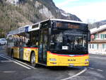 (271'435) - PostAuto Zentralschweiz - Nr. 502/OW 10'002/PID 10'266 - MAN (ex Nr. 5; ex Dillier, Sarnen Nr. 5) am 24. Januar 2025 auf der Stckalp