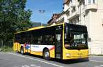 (289'442) - GrindelwaldBus, Grindelwald - Nr. 14/BE 202'568 - MAN/G�ppel am 7. Juli 2026 beim Bahnhof Grindelwald