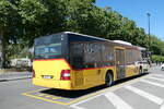 (289'516) - PostAuto Bern - BE 489'253/PID 12'334 - MAN (ex BE 535'079; ex Dr. Richard, A-Wien Nr. 1420) am 7. Juli 2026 beim Bahnhof Yverdon