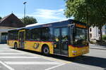 (289'517) - PostAuto Bern - BE 489'253/PID 12'334 - MAN (ex BE 535'079; ex Dr. Richard, A-Wien Nr. 1420) am 7. Juli 2026 beim Bahnhof Yverdon