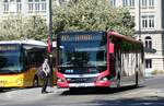 (289'523) - TRAVYS Yverdon - Nr. 120/VD 1414 - MAN am 7. Juli 2026 beim Bahnhof Yverdon