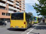(154'317) - Stadtbus, Feldkirch - FK BUS 12 - Mercedes am 21. August 2014 beim Bahnhof Feldkirch