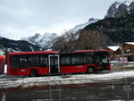 AFA Adelboden/798996/244057---afa-adelboden---nr (244'057) - AFA Adelboden - Nr. 95/BE 26'774 - Mercedes am 20. Dezember 2022 beim Bahnhof Kandersteg