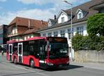 (251'567) - Bernmobil, Bern - Nr. 446/BE 855'446 - Mercedes am 15. Juni 2023 beim Bahnhof M�nsingen