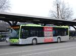 Burgdorf/876340/272439---busland-burgdorf---nr (272'439) - Busland, Burgdorf - Nr. 121/BE 460'121 - Mercedes am 22. Februar 2025 beim Bahnhof Burgdorf