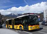 (272'787) - PostAuto Wallis - Nr. 3/VS 414'345/PID 10'957 - Mercedes am 11. M�rz 2025 beim Bahnhof Sion