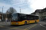 (284'305) - PostAuto Bern - BE 734'536/PID 11'404 - Mercedes (ex BE 610'540) am 22. Januar 2026 beim Bahnhof Worb Dorf