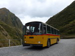 Saurer/523098/174992---mark-andeer---gr (174'992) - Mark, Andeer - GR 1866 - Saurer/R&J (ex PostAuto Graubnden; ex P 24'350) am 18. September 2016 am Gotthard, Alte Tremolastrasse