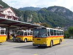 Saurer/631904/197712---avg-meiringen---nr (197'712) - AVG Meiringen - Nr. 74/BE 607'481 - Saurer/R&J (ex PostAuto Berner Oberland; ex P 24'357) am 16. September 2018 in Meiringen, Postautostation