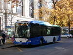 (269'224) - VMCV Clarens - Nr. 419/VD 184'394 - Scania am 16. November 2024 beim Bahnhof Montreux