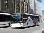 (291'025) - EAB Engelberg - Nr. 2/OW 10'224 - Scania am 22. September 2026 beim Bahnhof Stansstad