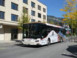 (291'039) - EAB Engelberg - Nr. 2/OW 10'224 - Scania am 22. September 2026 beim Bahnhof Stans