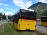 marchetti-airolo/747431/227672---marchetti-airolo---ti (227'672) - Marchetti, Airolo - (TI 183'247) - Scania/Hess (ex Busland, Burgdorf Nr. 41; ex Demofahrzeug Hess, Bellach) am 30. August 2021 in Ambri, Garage