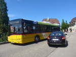(218'327) - PostAuto Nordschweiz - BL 205'704 - Solaris am 4. Juli 2020 in Gelterkinden, Bahnhofstrasse