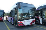 (278'711) - CarPostal Ouest - JU 36'144/PID 11'748 - Solaris am 9. August 2025 in Develier, Parkplatz