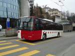 (132'684) - TPF Fribourg - Nr. 71/FR 300'307 - Volvo am 7. Mrz 2011 in Fribourg, Avenue Beauregard